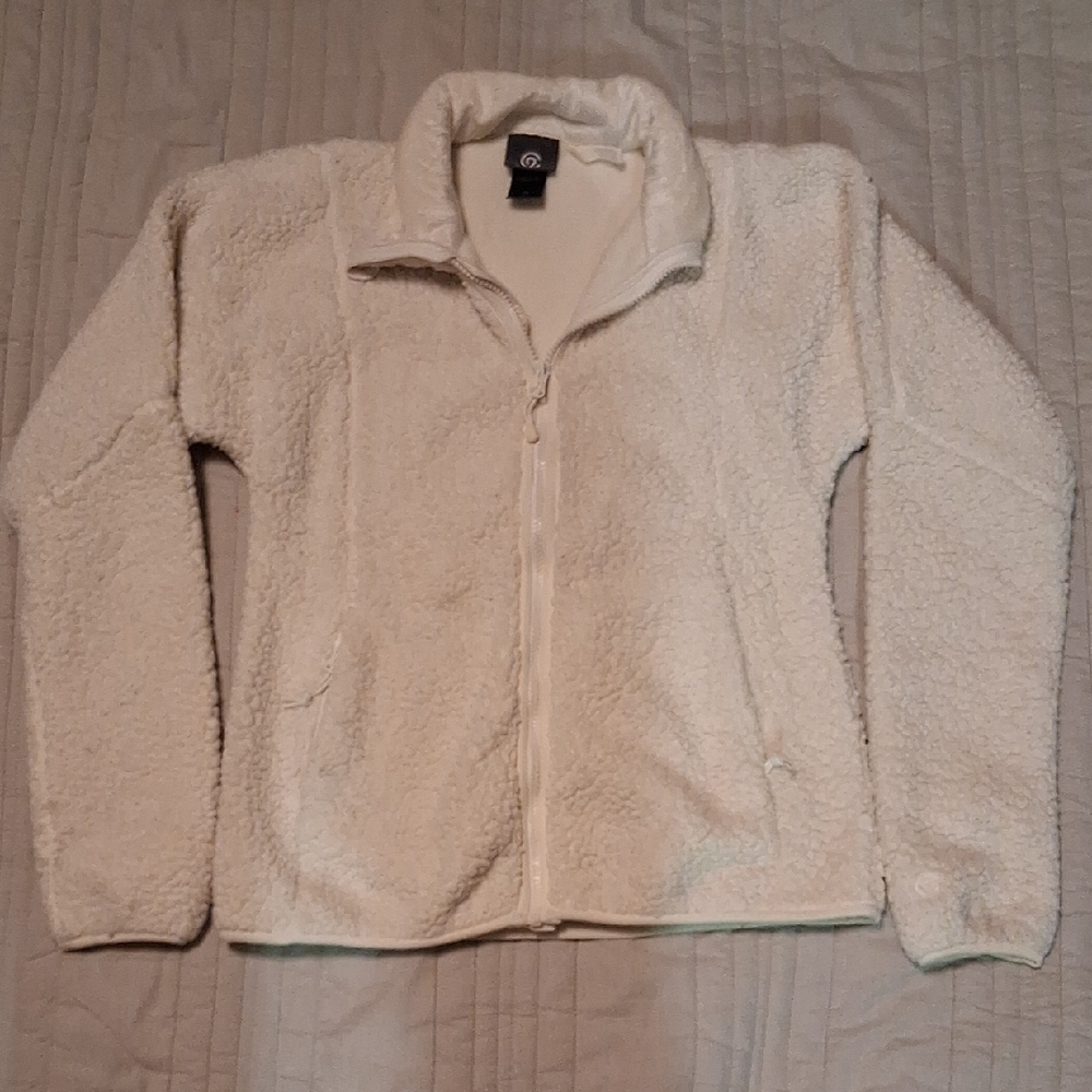 Champion Cream Fleece Jacket
